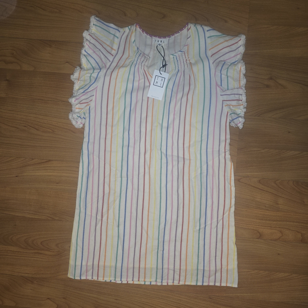 THML Multicolor Striped Mini Dress - Picture 6 of 13